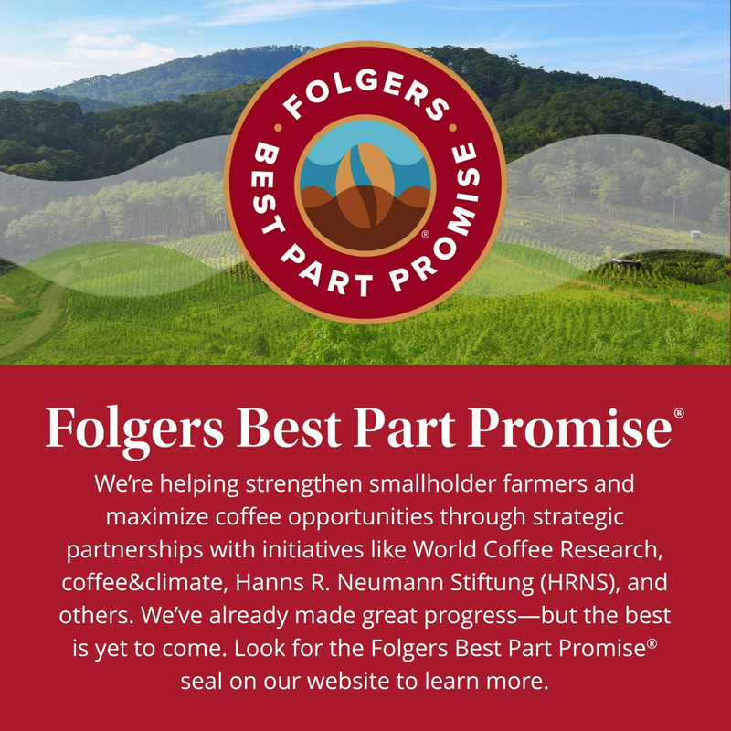 Folgers Classic Roast, Medium Roast Coffee, Keurig K Cup Pods, 60 Count Box gallery