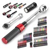 1/4 In. Drive Click Torque Wrench Set, 5-50FT.Lb Dual GX-TW0104RS66-US gallery