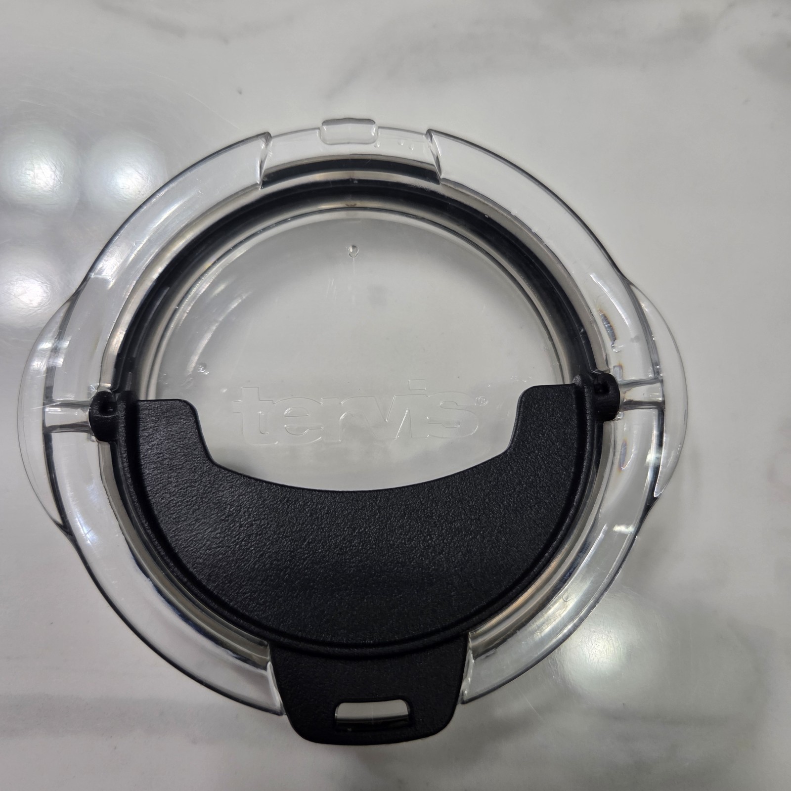 REPLACEMENT TERVIS BLACK CLEAR SNAP SIP LID PRESS SEAL FOR 20 Oz CUP TUMBLER gallery
