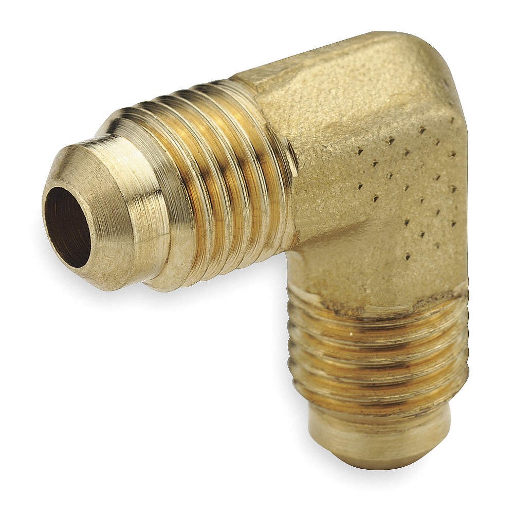 PARKER 155F-3 Union Elbow,45 deg.,Brass,Flare,3/16 In. 5WRV0 gallery