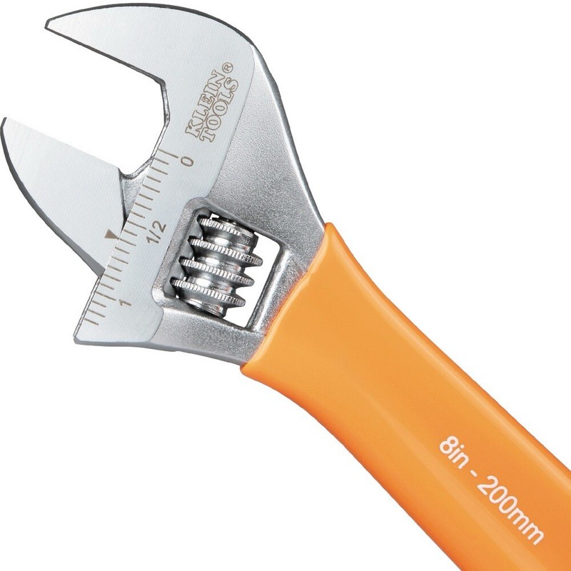 Klein Tools O5076 Extra-Capacity Adjustable Wrench, 6.5-Inch gallery