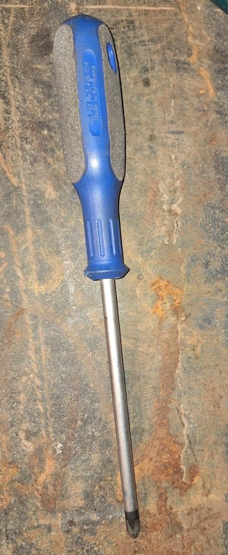 Cornwell Tools Screwdriver Phillips #3 CSD306P Blue Comfort Handle Mfd Germany gallery