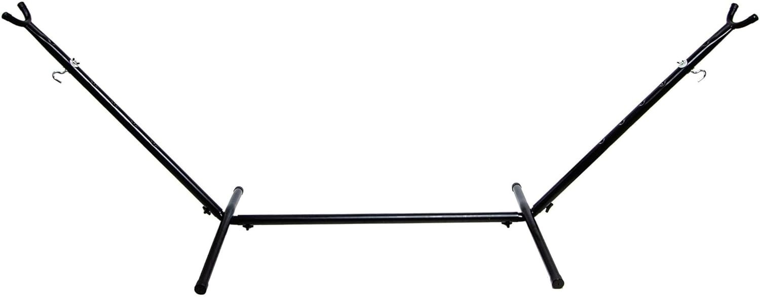 Hammock Stand Adjustable Steel 9-Foot Heavy Duty 450 lb Capacity gallery