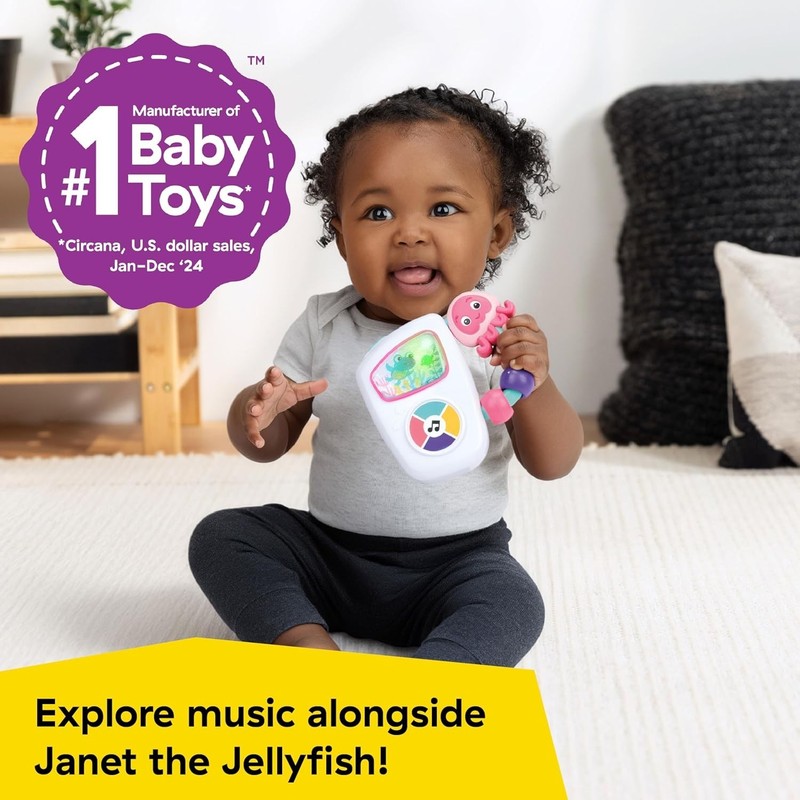 Baby Einstein Ocean Explorers Take Along Tunes Musical Toy Jammin Janet Ages gallery