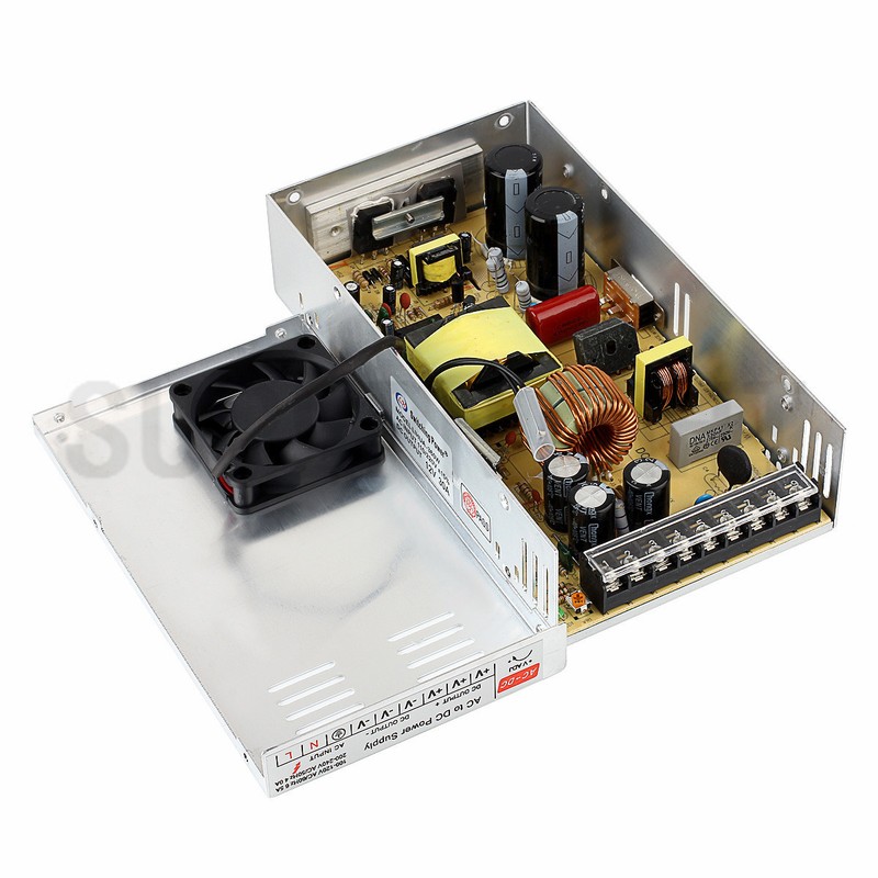 2Pcs AC-DC12V 30A Regulated Switching Power Supply for 5050/3528 LED Strip Light gallery