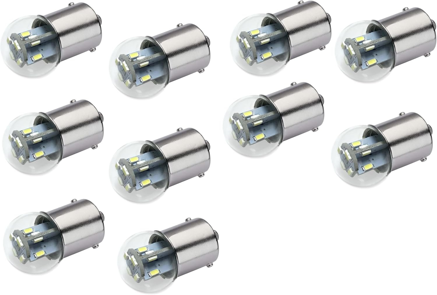 Dimmable Miniature LED Bulbs 12/14Vdc - Bright White (10-Pack) gallery