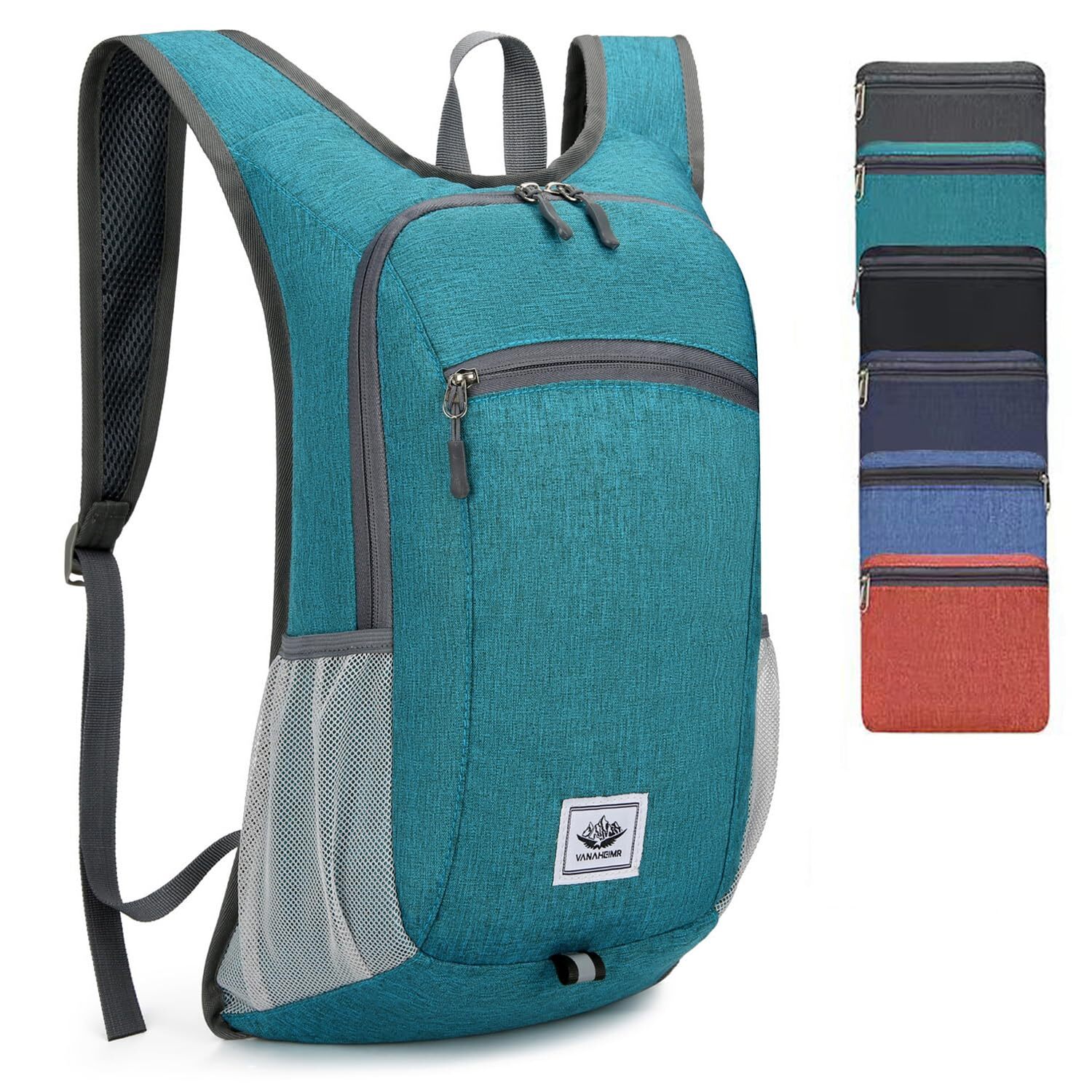 15L Small Daypack Hiking Backpack Packable Lightweight Travel Foldable Bag
