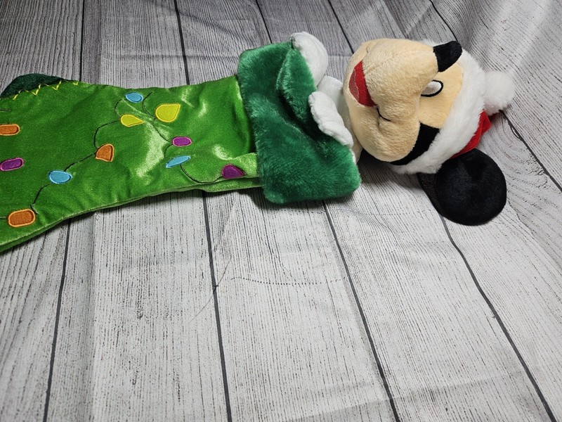 Mickey Mouse 3D Plush Christmas Stocking 2009 Disney - 21" - Mickey Wearing Hat gallery