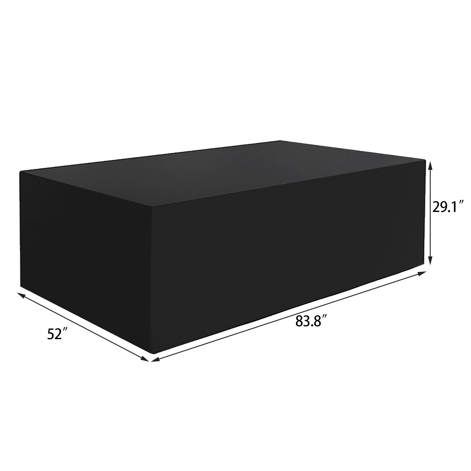 Patio Table Cover UV Resistant Waterproof Rain Protection for Outdoor Furniture gallery