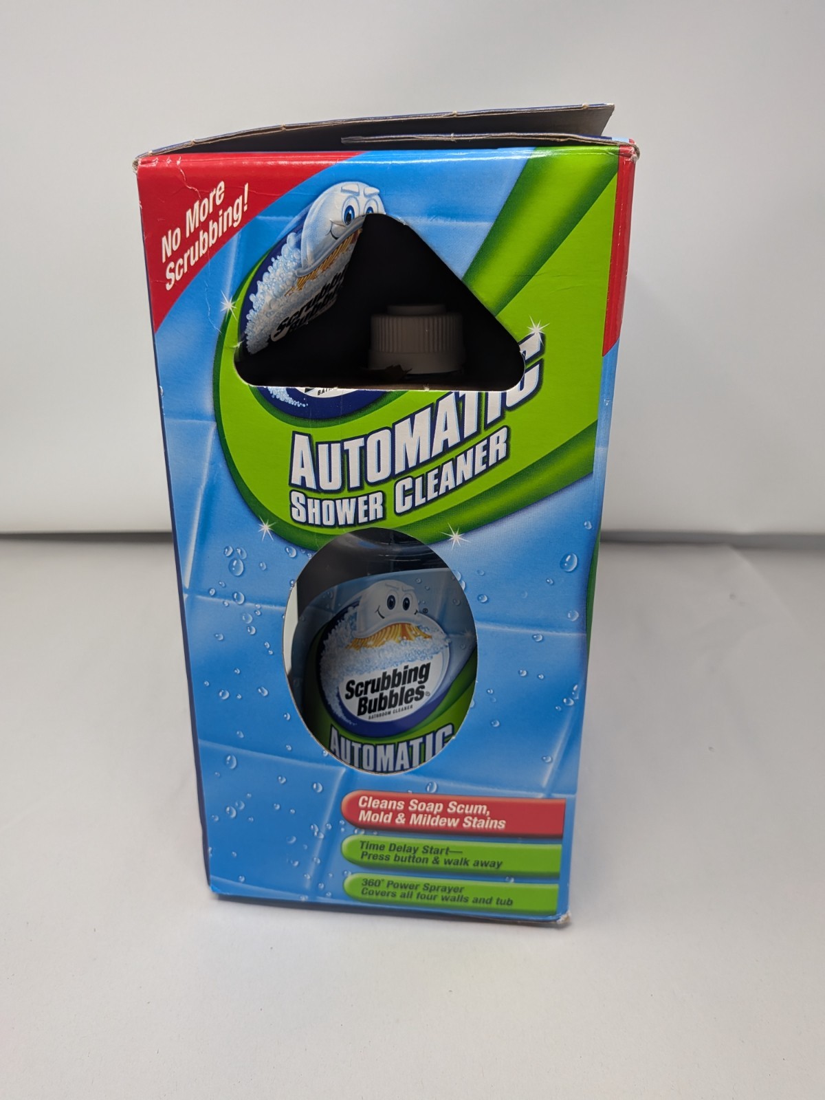 NIB Scrubbing Bubbles Automatic Shower Cleaner Kit 2 x 34 oz Refill Bottles gallery
