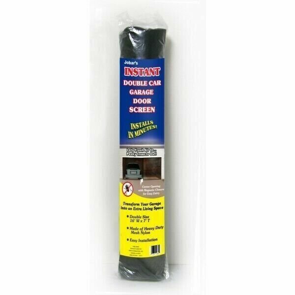 Double Garage Door Screen Magnet Bottom Insect Bug Mesh 16ft. x 7ft NEW gallery
