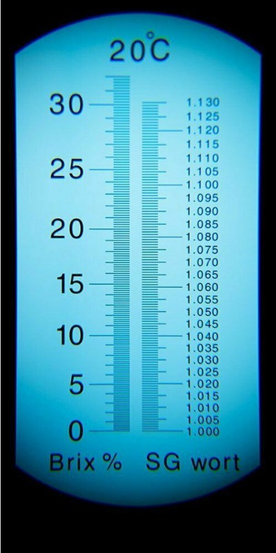 Portable Refractometer Meter ATC 0-32% Brix Beer Wort Specific Gravity Tester US gallery