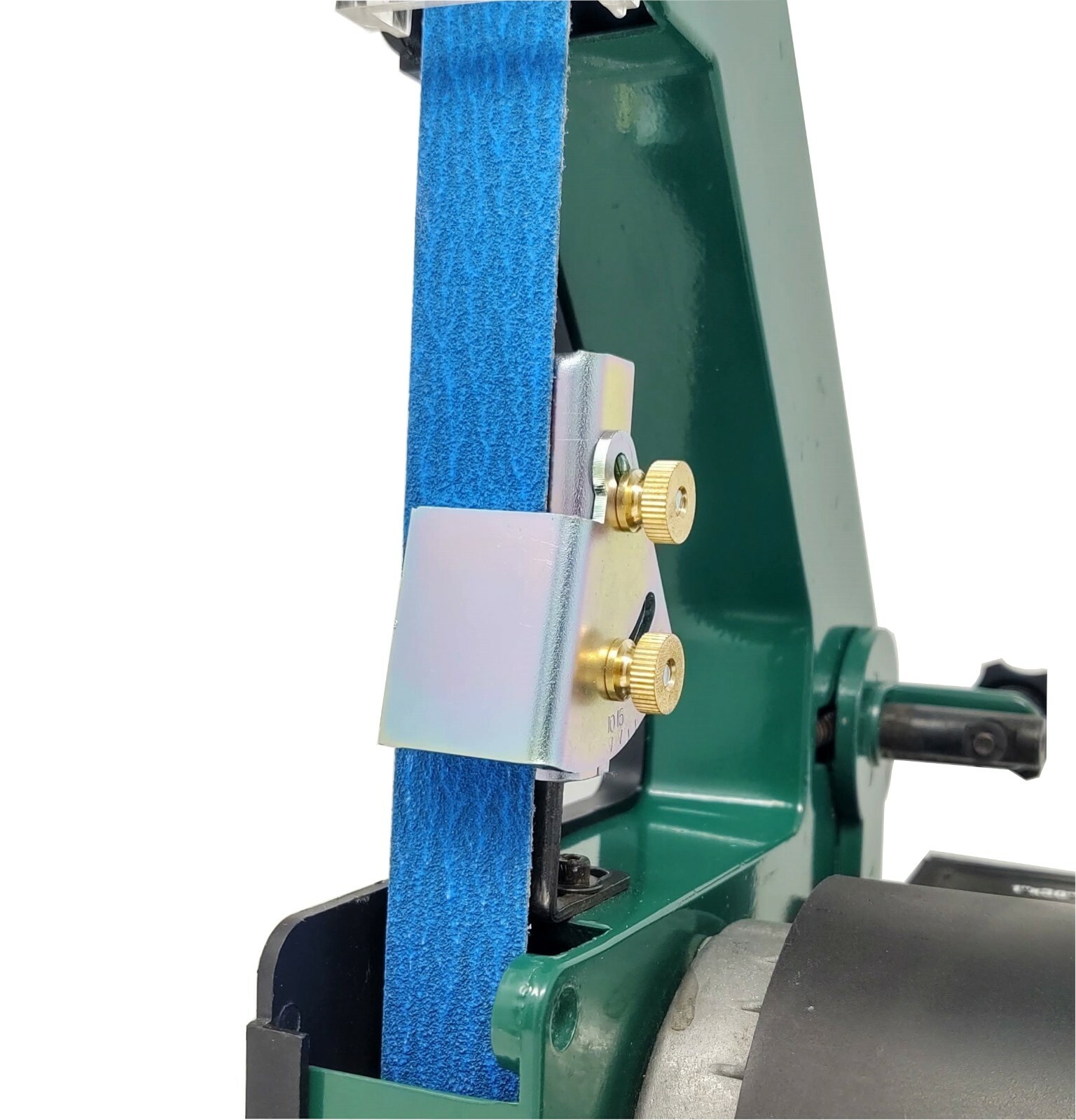 Knife Sharpening Angle Guide Pack - 1x30 Belt Sander Guide & 5 Sanding Belts gallery
