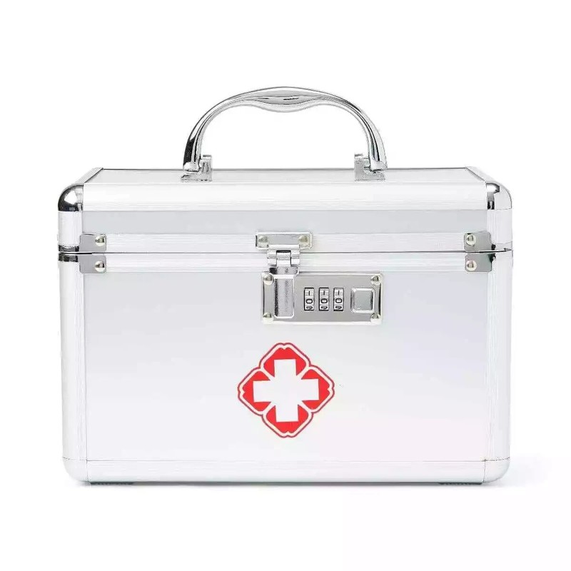 Medline Combination Medication Lock Box Holds Secure/Organized Up to 24 Bottles gallery