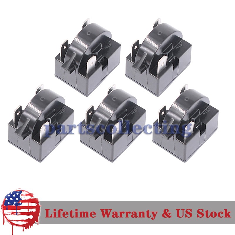 5 X QP2-4.7 START RELAY PTC 3 Pin Fits DANBY MAGIC CHEF KENMORE REFRIGERATOR New gallery