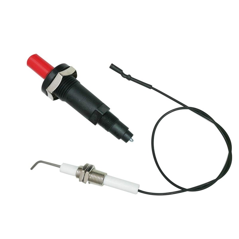 2 Set 11.8" Long Propane Push Button Piezo Igniter Kit Gas Grill/Range/Heater gallery