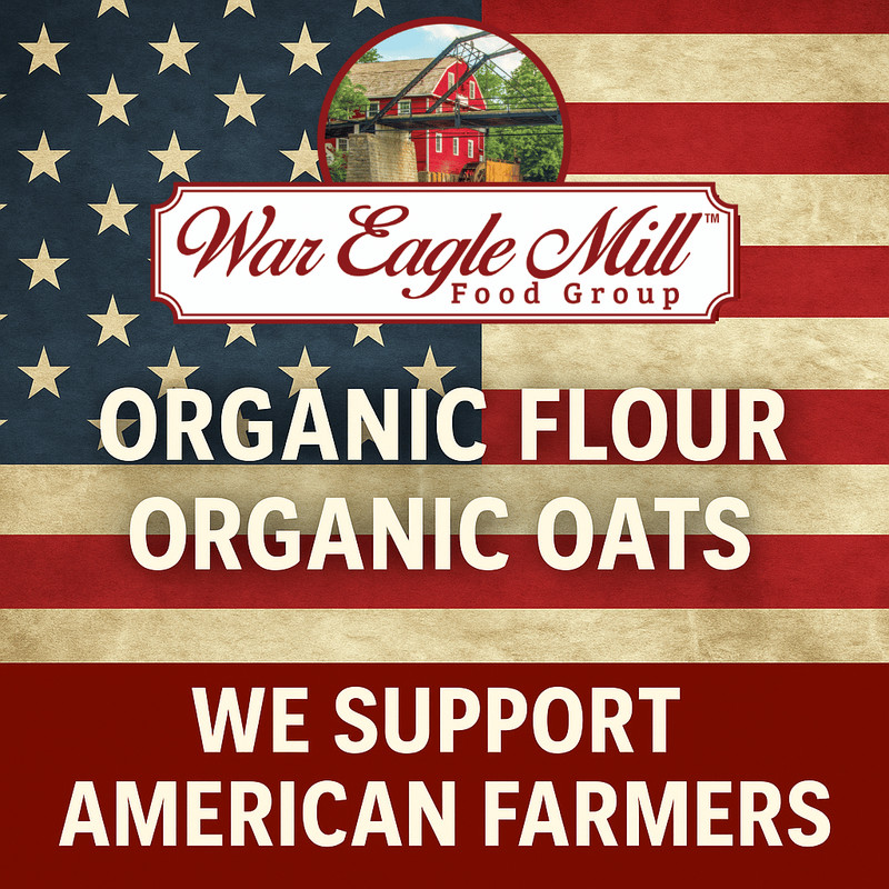 War Eagle Mill Organic Thick Rolled Oats, 25 lb bag gallery