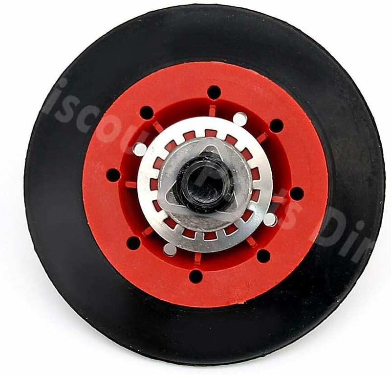 4581EL2002A Dryer Drum Roller Wheel and Shaft Pack of 4 for LG 4581EL2002C gallery