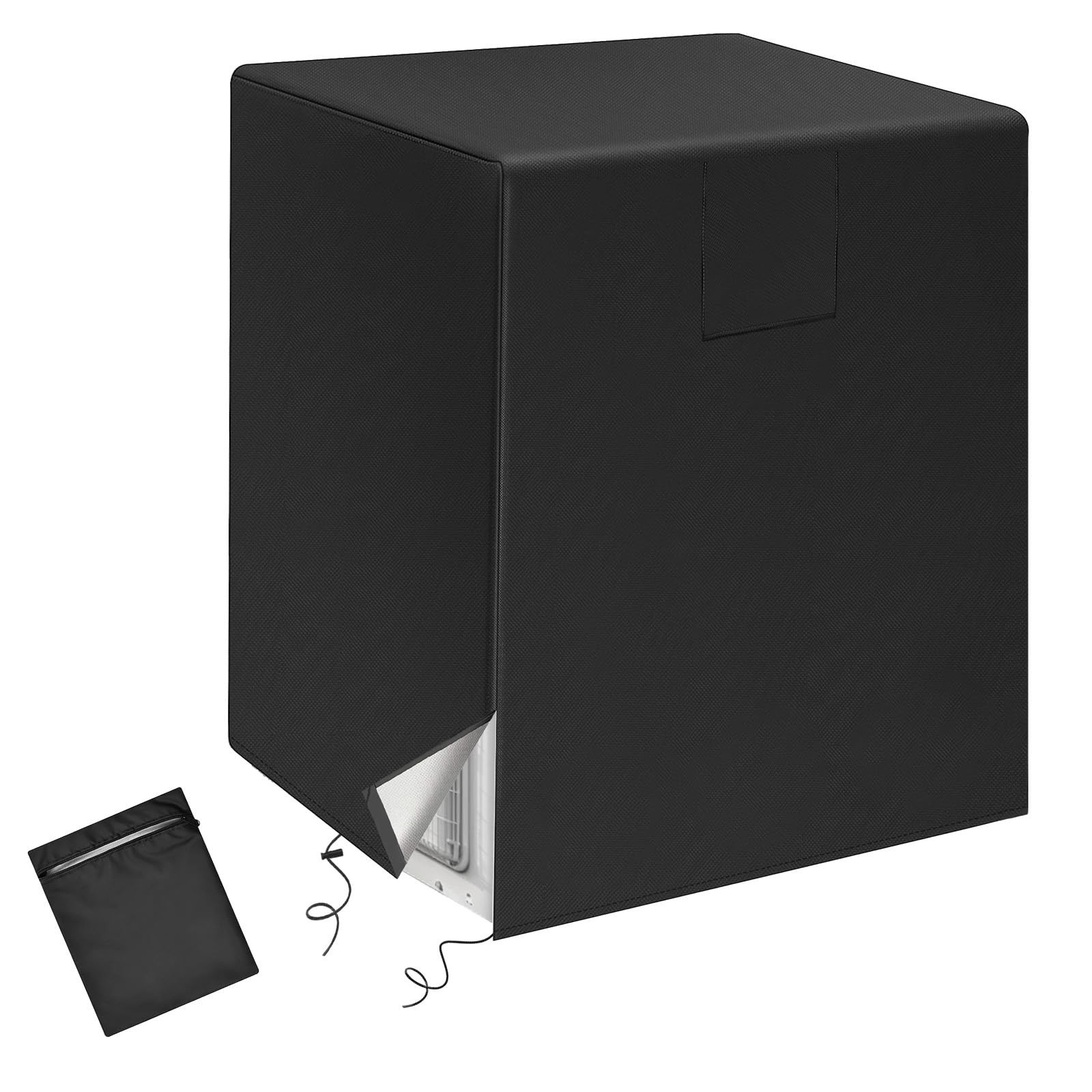 Air Conditioner Cover for Outside Units, Durable Fits 24W x 24D x 30H IN Cent... gallery