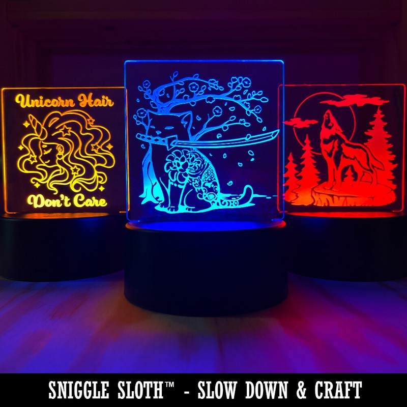 Man Faced Stink Bug Insect 3D Illusion LED Night Light Sign Lamp gallery