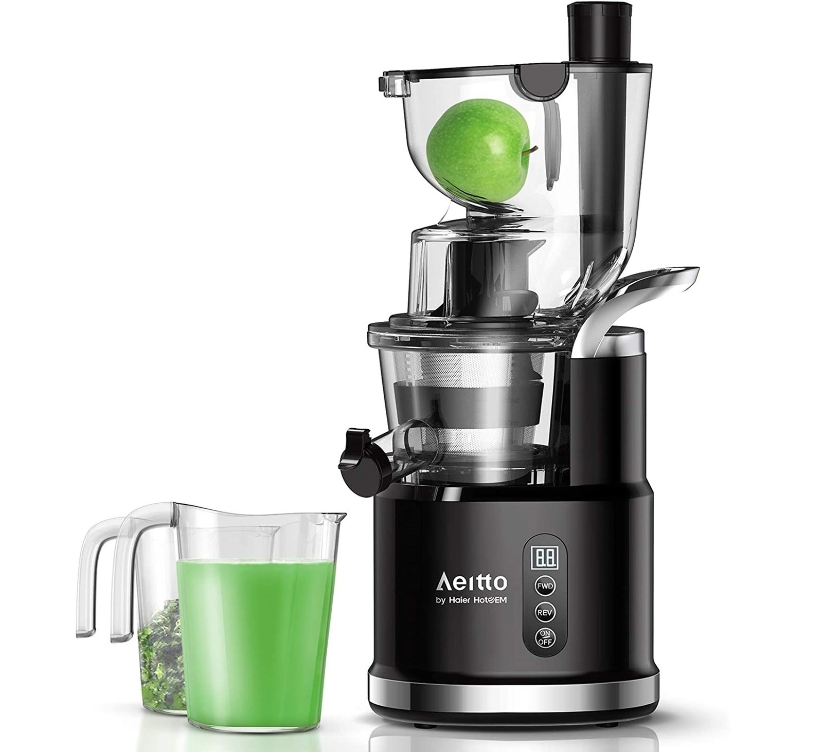 Aeitto ITYS-JS-1127-069 Slow Masticating Juicer Pro, Wide-mouthed 3.2-in Chute gallery