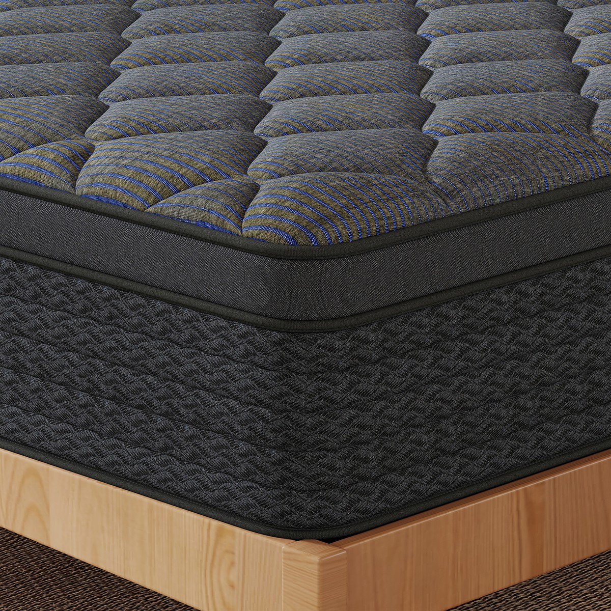 12" Queen Mattress in Box, Gel Memory Foam Hybrid Pocket Spring Medium Firm gallery