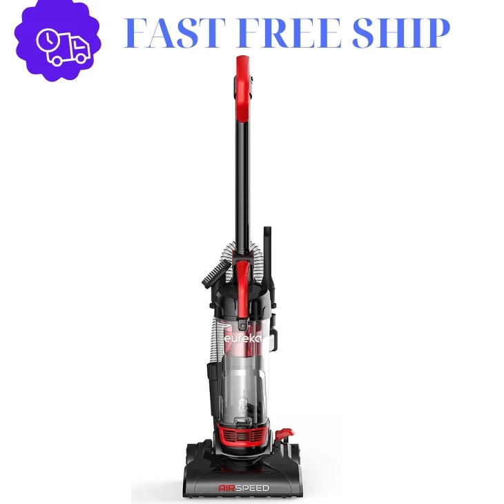 Eureka Air Speed Bagless Corded Washable Filter Multi-Surface Upright Vacuum gallery