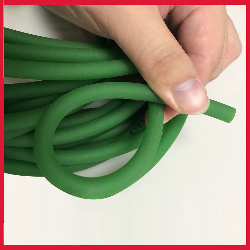 1m Polyurethane PU Urethane Drive Belt Round Dia 1.5/2/2.5mm-20mm Rough Green gallery