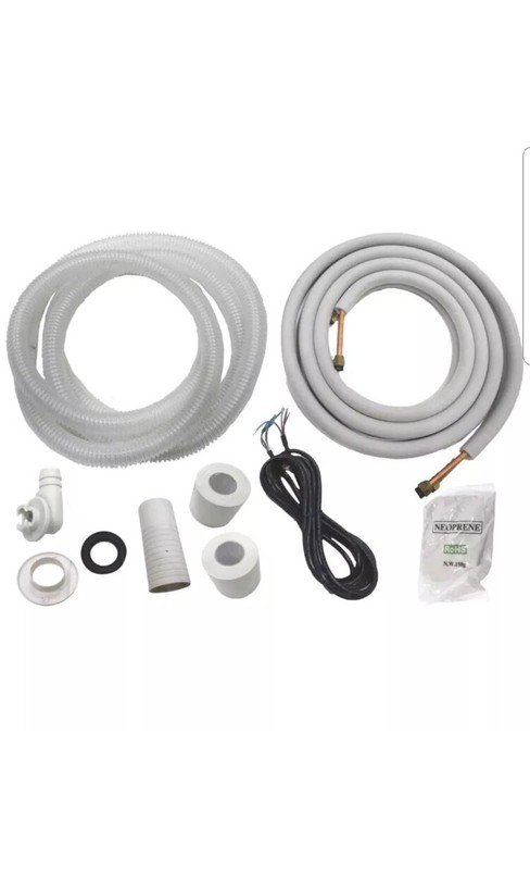 18000 BTU System Ductless Air Conditioner,Heat Pump Mini split 220V 1.5Ton w/kit gallery