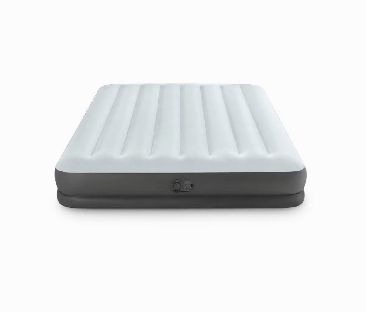 Intex Air Mattress Inflatable Compact QUEEN Mid Rise 12" Internal USB Pump NEW gallery
