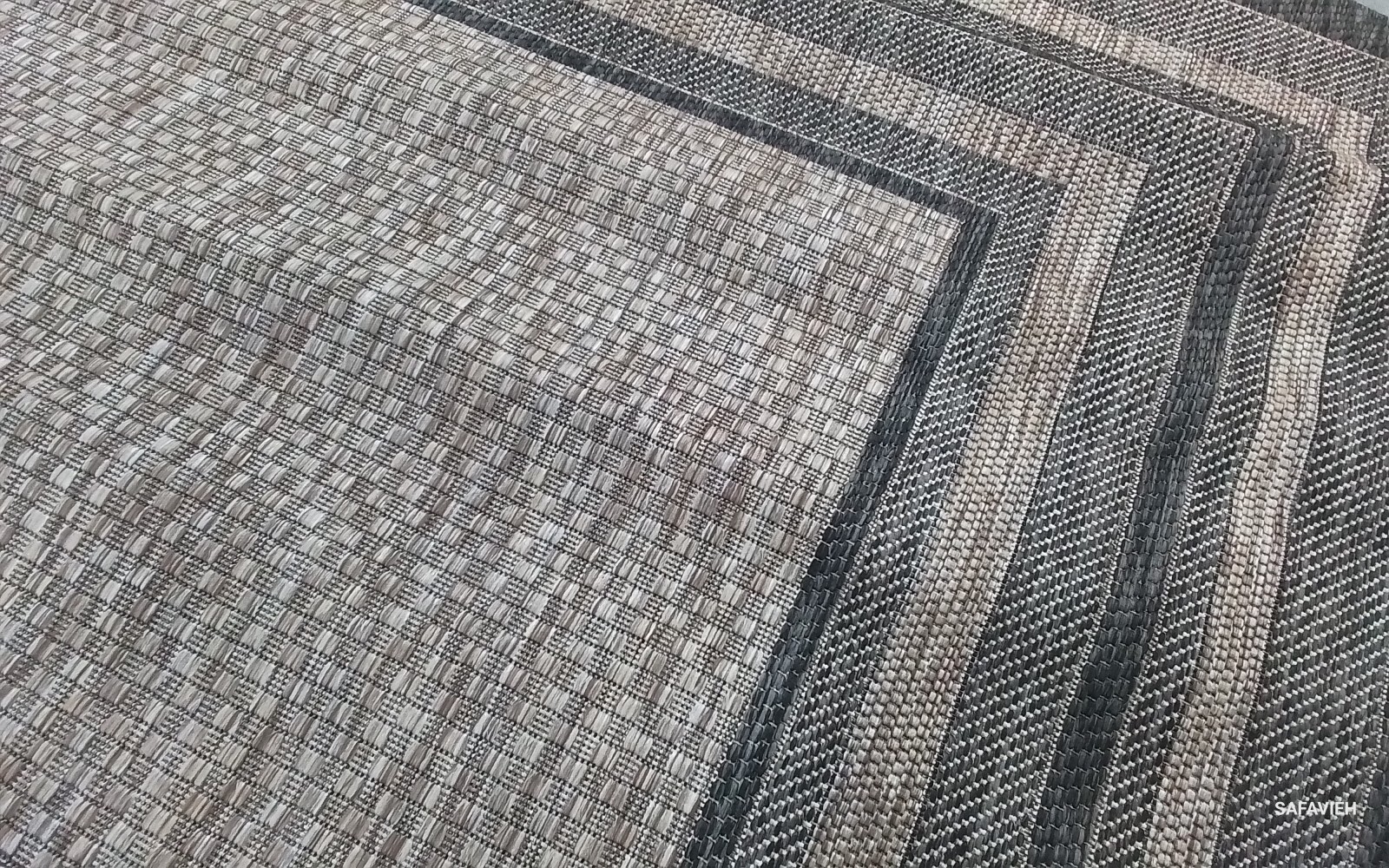NTRL / BLAK 6'-7" x 9'-6" Back Stain Rug Reduced Price 1172762169 CY8475-37312-6 gallery