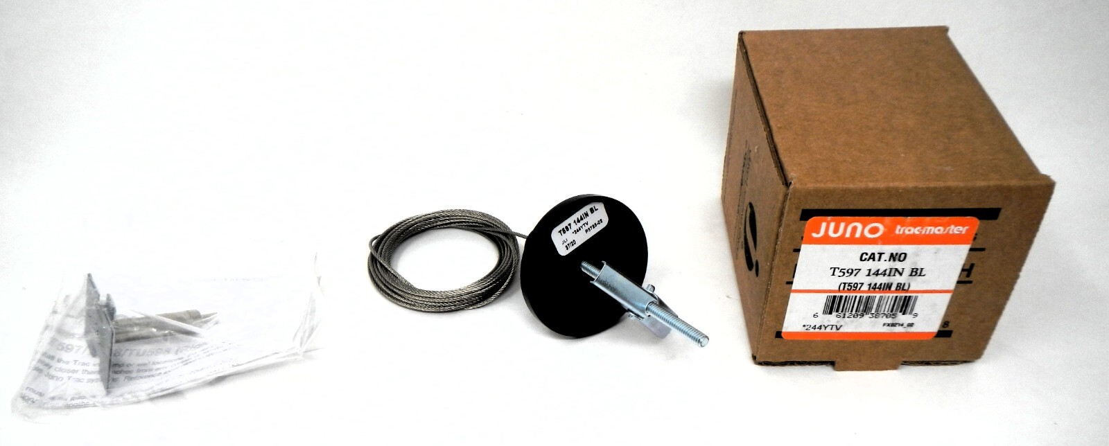 Juno Lighting T597-144IN-BL Rigid Ceiling Cable Suspension Heavy Duty gallery