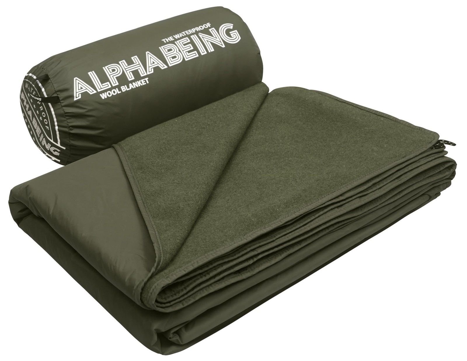 Waterproof Outdoor Blanket with Merino Wool, Extra Thick Warm, Windproof, Pac... gallery