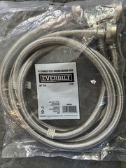 Everbilt Washing Machine Connector Polymer Coated Stainless Steel 4″