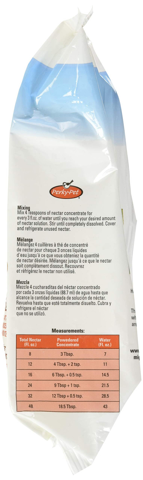 Dye Free Hummingbird Nectar Concentrate 2 lb Makes 192 oz Easy to Mix gallery