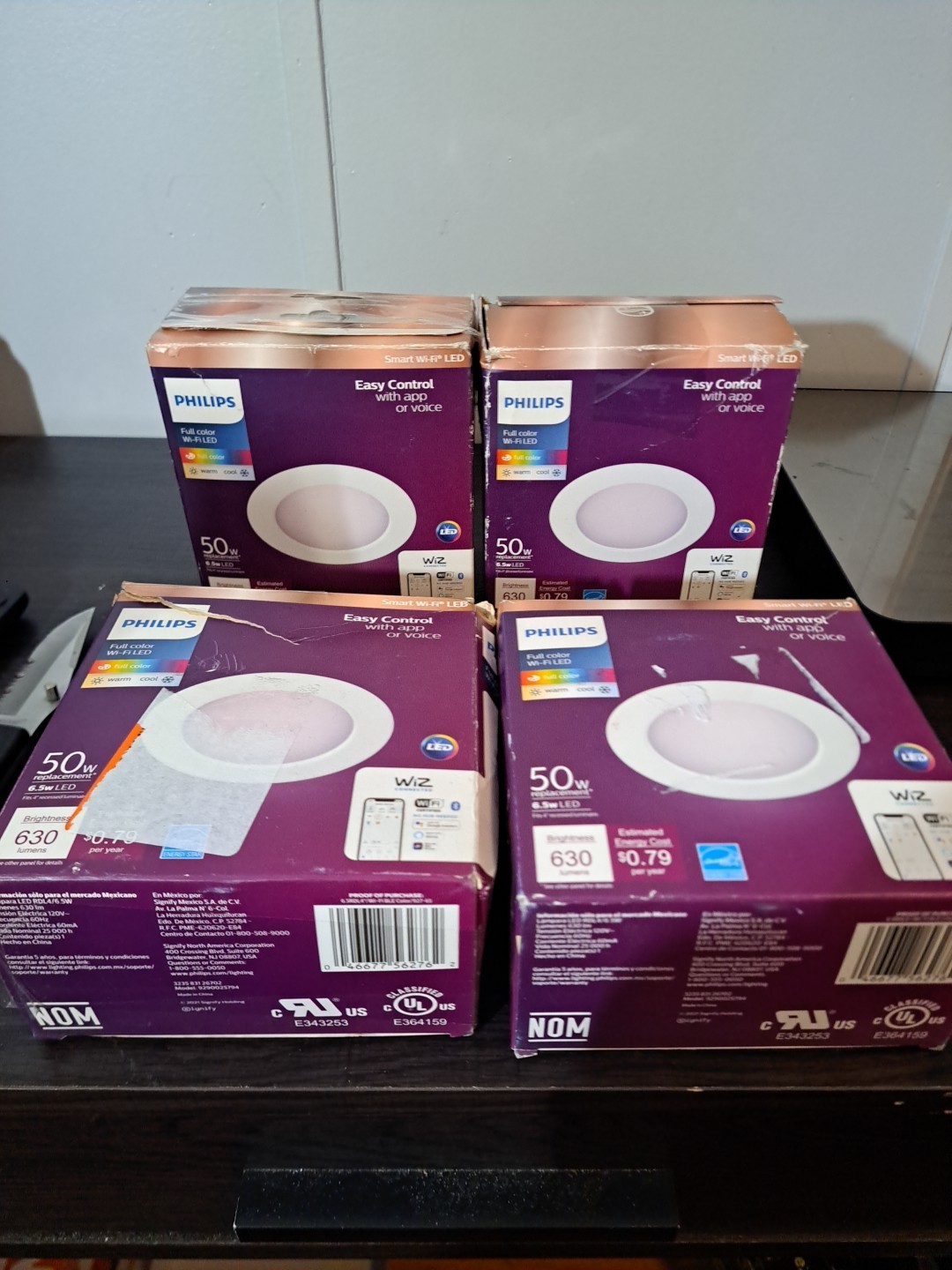 Philips Recessed Downlight 4 Inch LED Color Change 50W Equivalent,( LOT OF 4) gallery
