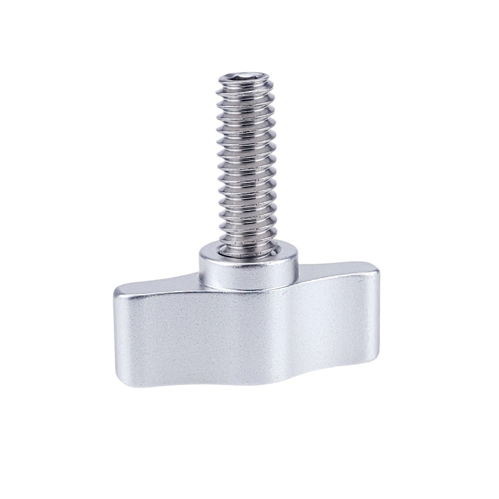 2pcs Thumb Screw Knobs M5 M6 M8 x 6mm-100mm T- Screws With Tee Wing Knob Head
