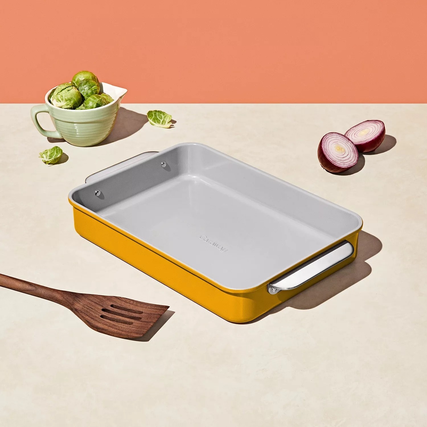65$ Caraway Rectangular Nonstick Pan Aluminized Steel Size 9 x 13 inch gallery