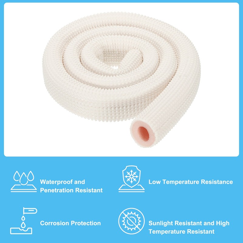 5/8" Foam Heating Insulation Pipe, 1m (3.28Ft) gallery