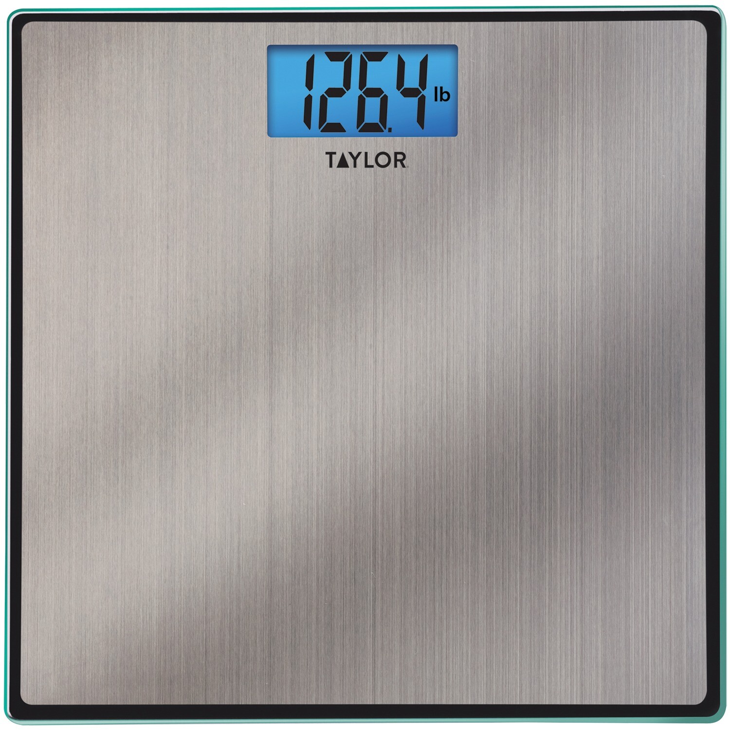 Easy-to-Read 400-lb Capacity Stainless Steel Bathroom Scale gallery