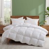 HOTEL Goose Feather Comforter, 300TC 100% Cotton Cover King or Queen Bed Blanket gallery