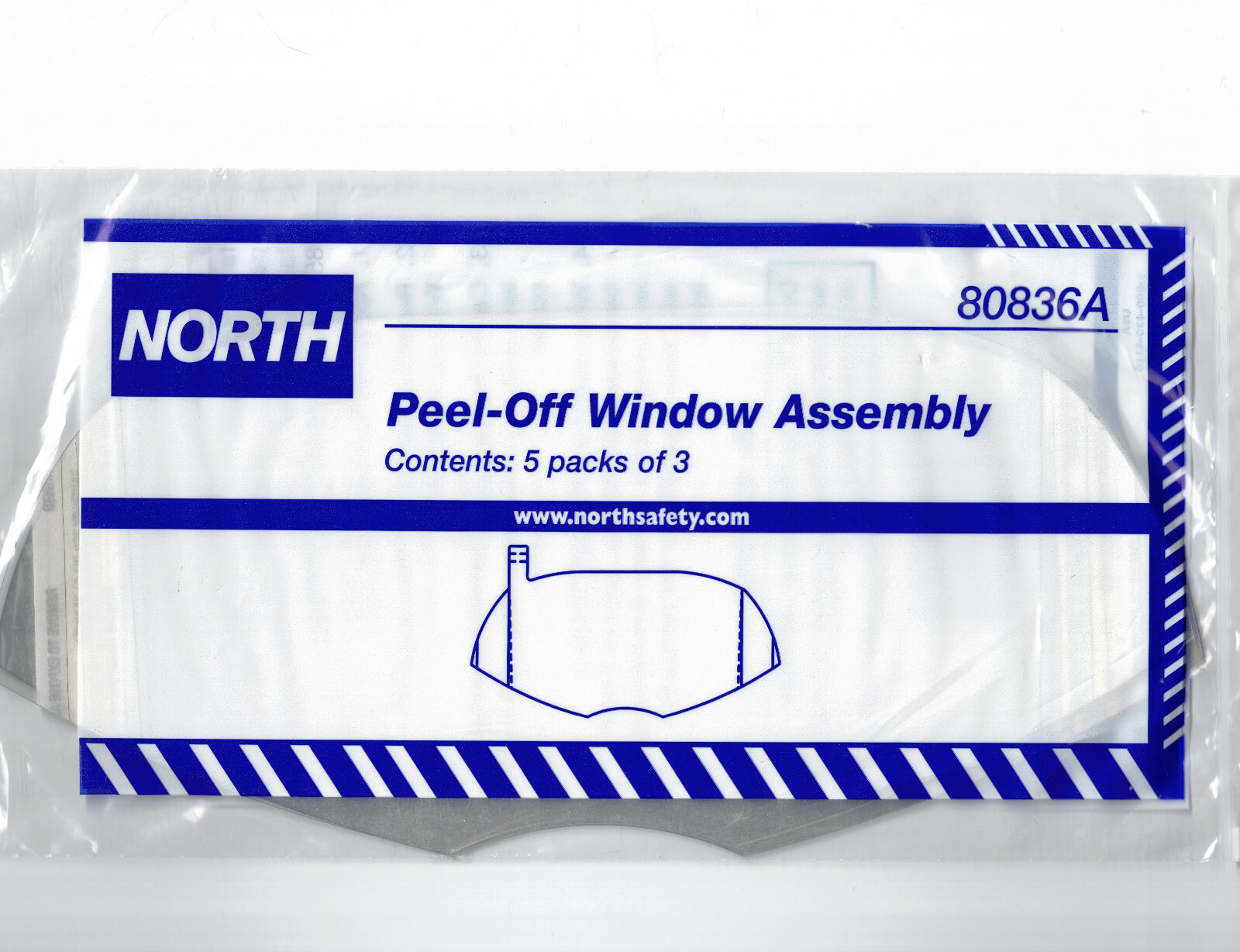 15x North 80836A Window Lens Protector Cover For All Full Face Respirator Shield gallery