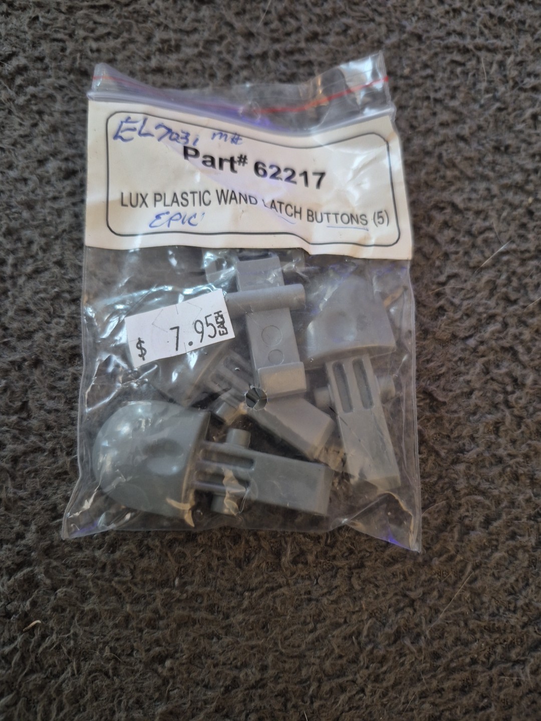 Electrolux Vacuum Cleaner Wand Clip button Epic 6500 Guardian Lux 9000 gallery