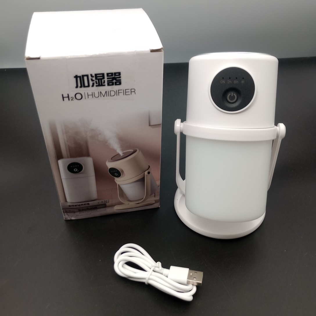 H2O Small Room Humidifier 2hours 8 Hours Timer 280 ML with USB READ & PHOTOS gallery