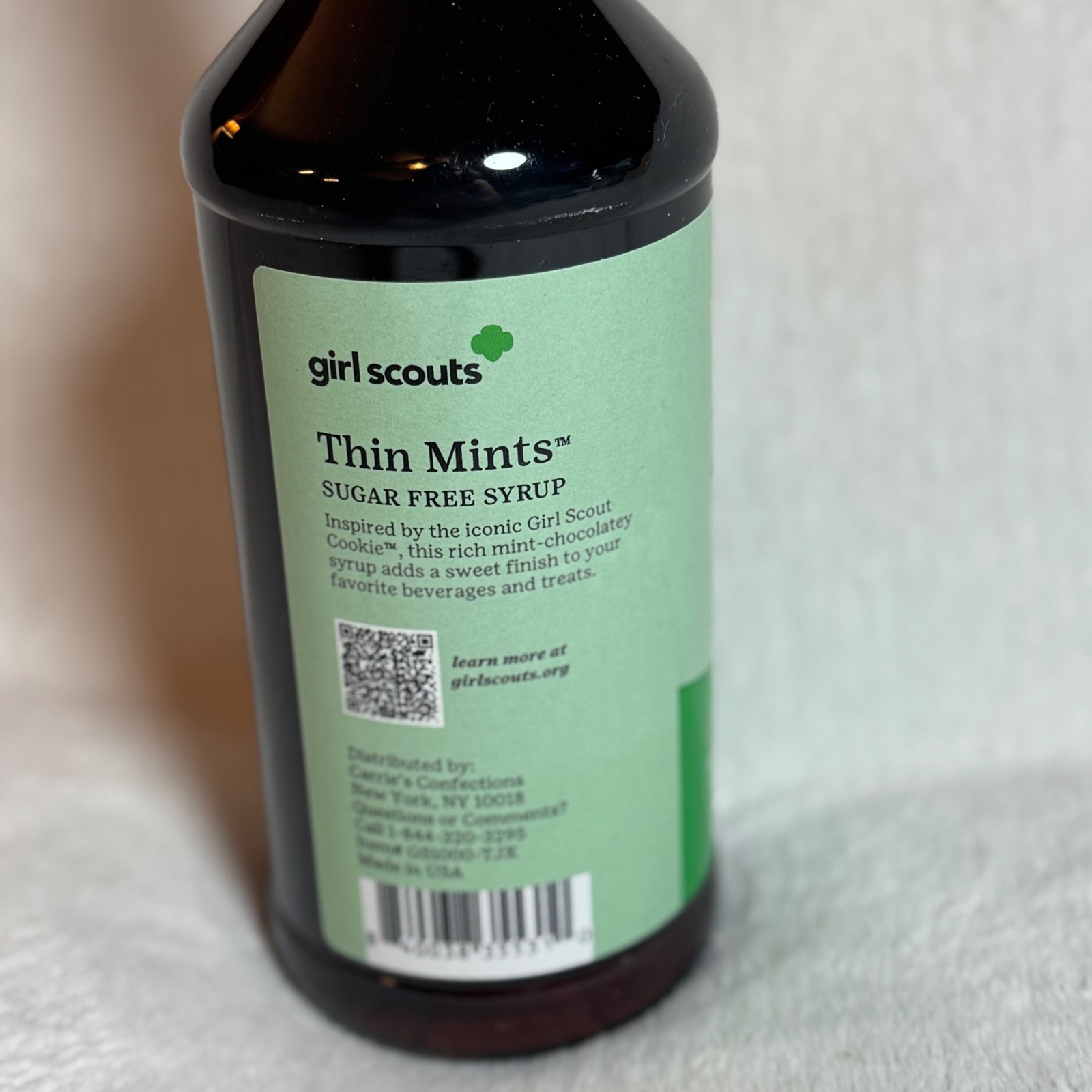 Girl Scouts Cookies Inspired Flavored THIN MINTS Sugar Free Syrup 1 Liter- NEW gallery