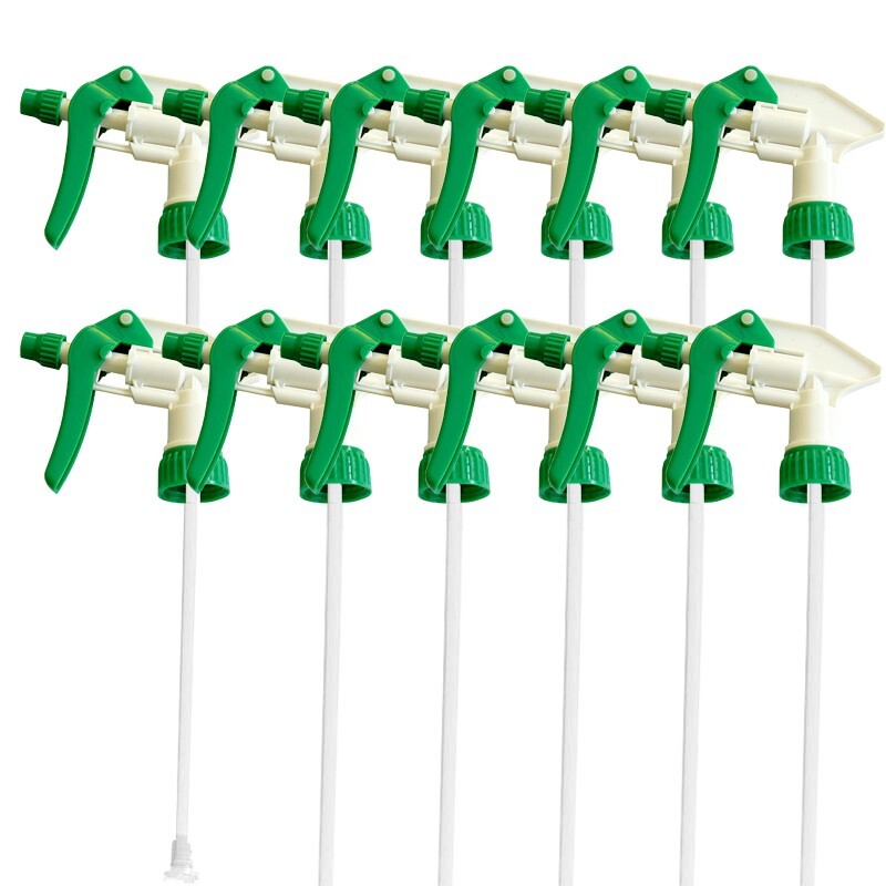 12 Pcs Heavy Duty Chemical Resistant Trigger Sprayer Spray Bottle Nozzle Head gallery
