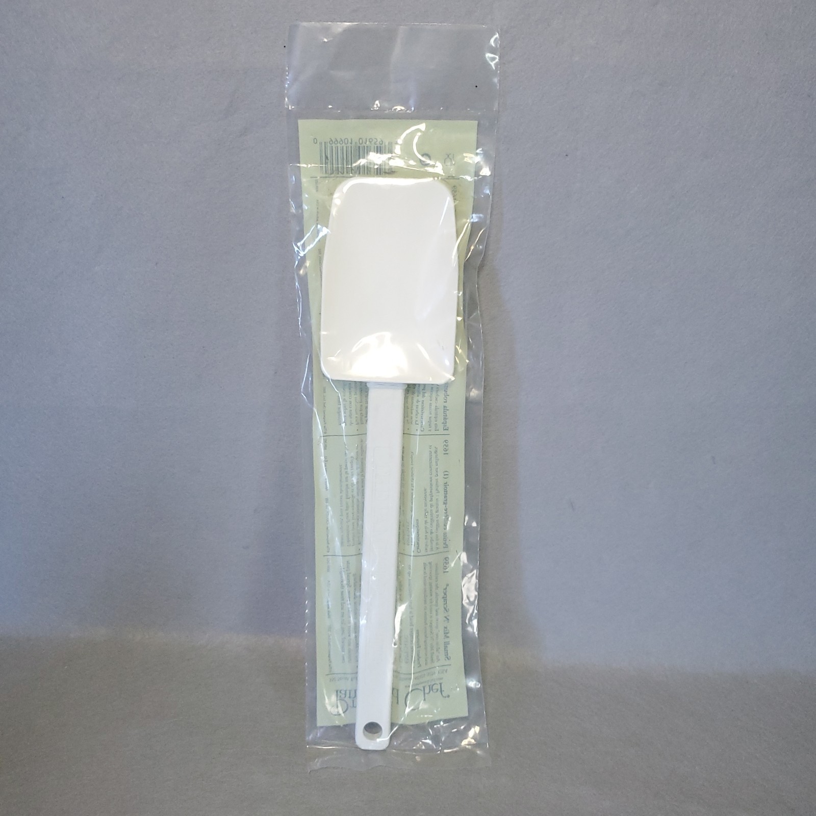 Pampered Chef Small Mix 'N Scraper Spatula 1659 White/Beige NEW gallery