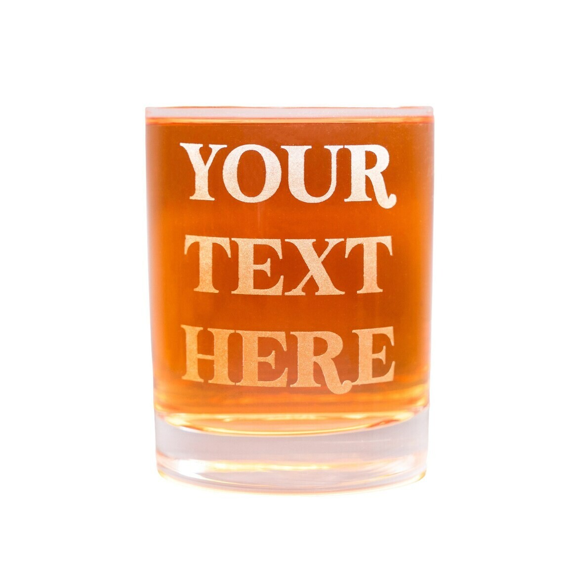Custom Whiskey Glass - Engraved Old-Fashioned Glasses Custom Text - Whiskey Gift gallery