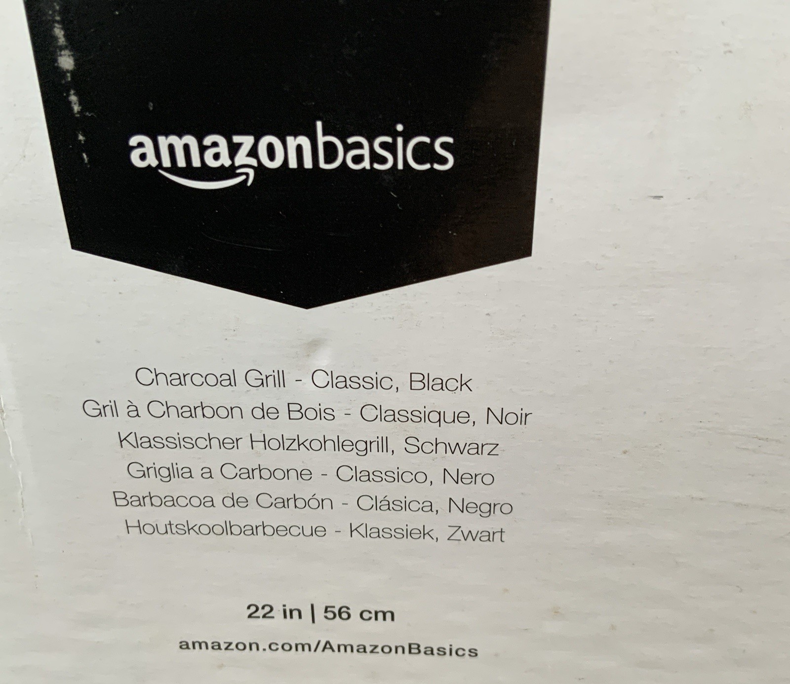AmazonBasics 22 Inch Classic Charcoal Grill Black 27.10 Pounds, Is Brand New gallery