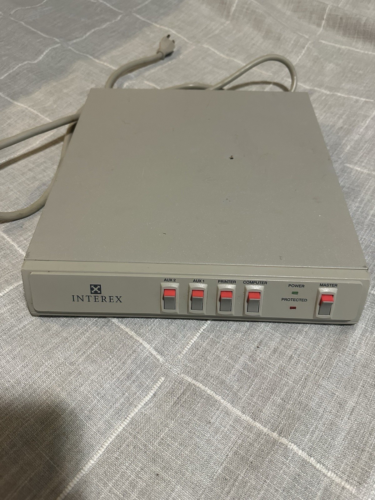 Interex S1301M Power Center Surge Protector for Retro Workstations gallery